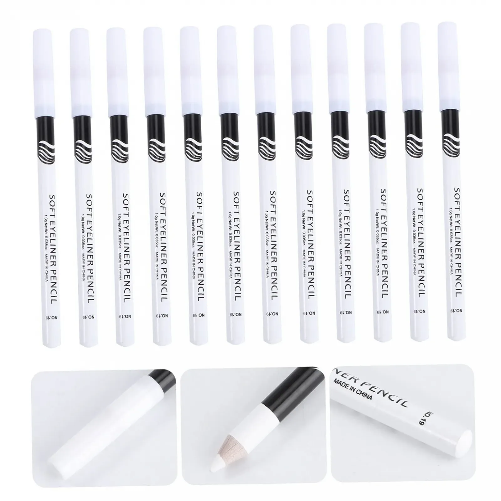 Карандаш для глаз SKISUNO Белый, фото №2 Карандаш для глаз SKISUNO Белый, фото №2