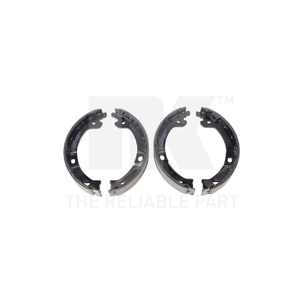 Комплект гальмівних колодок стоянкового гальма NK 2793724 задня вісь для CHRYSLER DODGE, фото №1