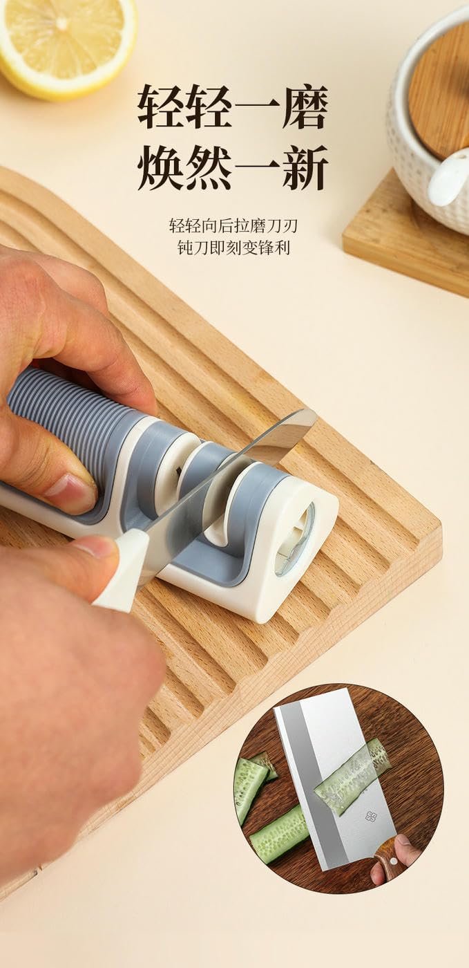 Точилка для ножів та ножиць ручна Багатофункціональна Професійна, фото №4
