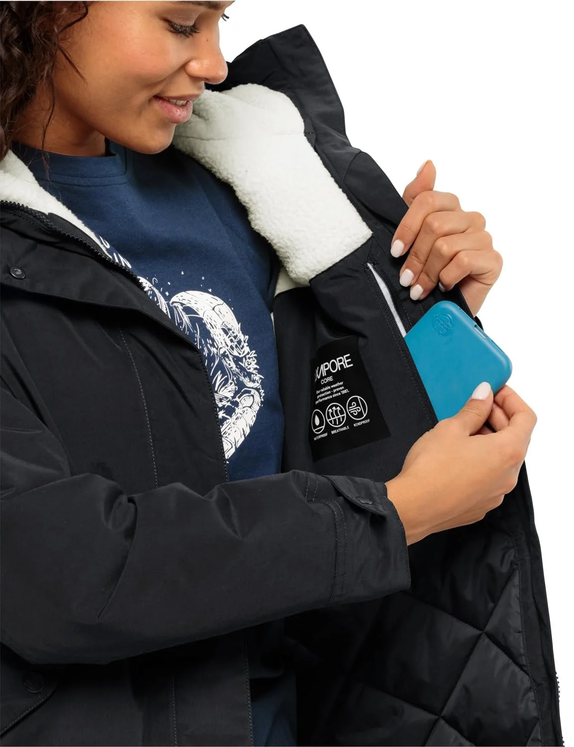 Парка Jack Wolfskin Talforst W Жіноча, фото №5 Парка Jack Wolfskin Talforst W Жіноча, фото №5