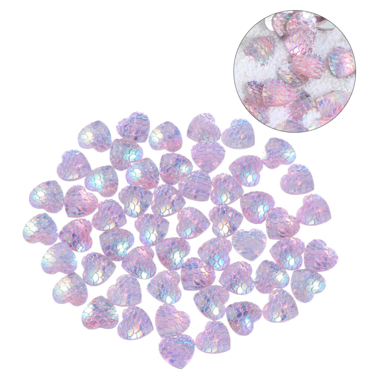 Украшение Стразы NUOBESTY 100 шт. Кристалл Друзы Настольный Декор Кристалл Украшение для Вазы Банки для консервирования Хрустальные Аксессуары Смола Цветной Бриллиант Декоративные Украшения, фото №3