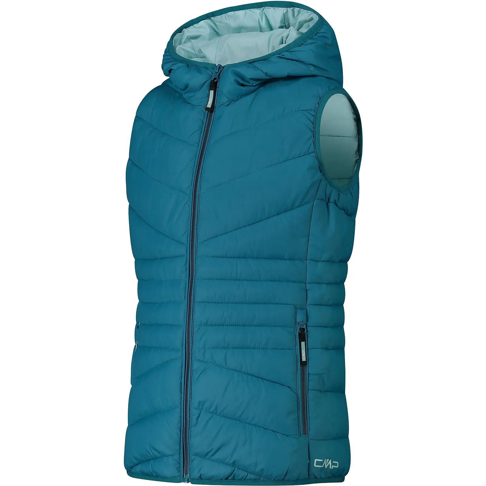 Жилет CMP Дитячий Унісекс Нейлоновий з Фіксованим Капюшоном, фото №3