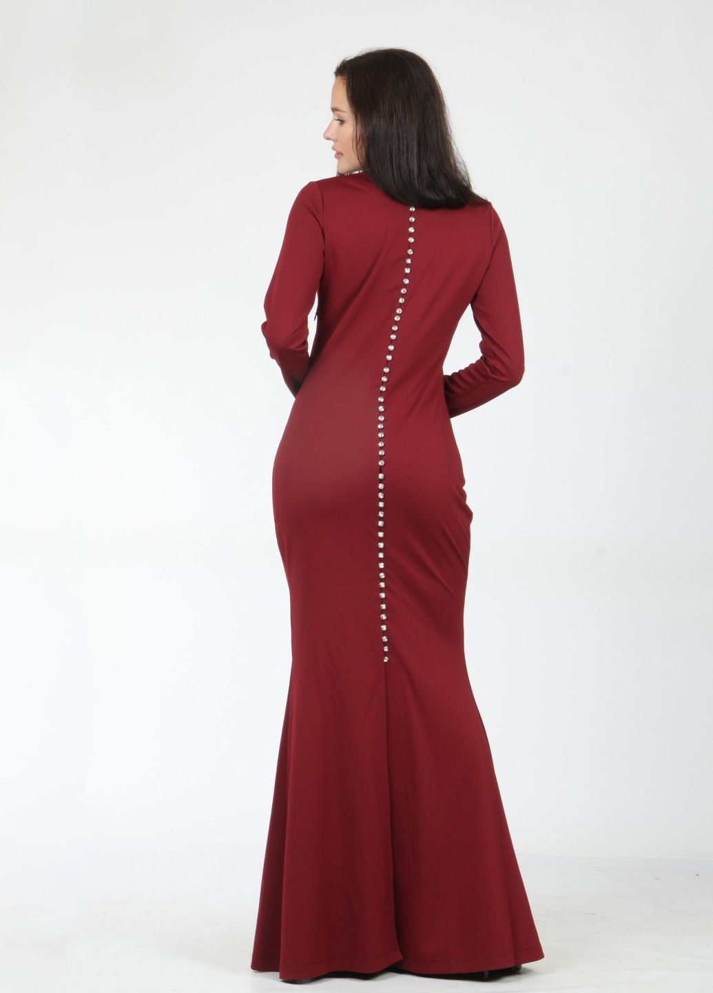 Платье Enna Levoni XL Бордовый (ND-3075-Bordo), фото №3