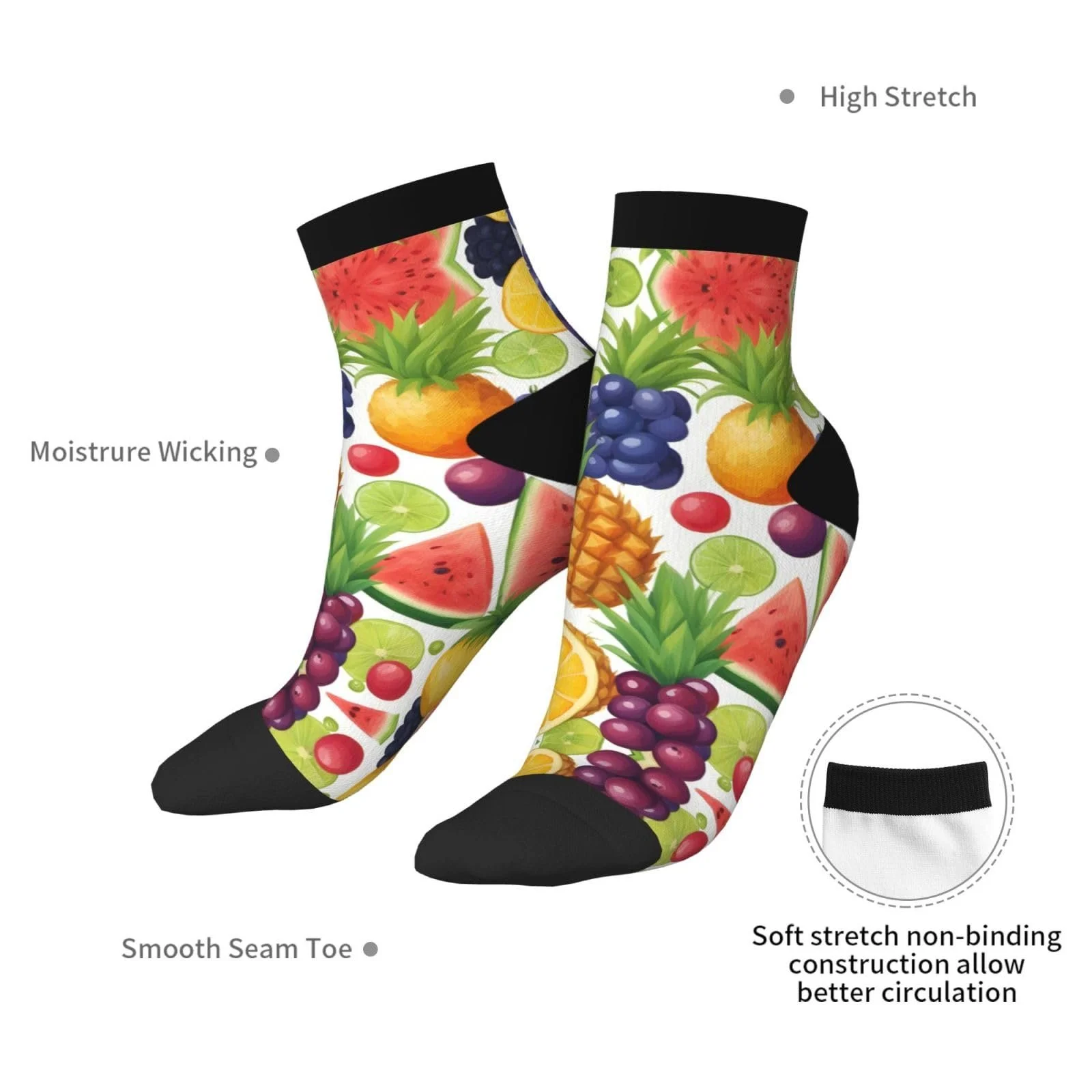 Шкарпетки SSIMOO Фрукти, фото №7