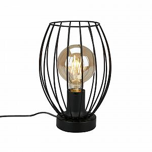 Настольная лампа BRILONER Leuchten 7026-015 1 x E27 175 x 256 мм Черная - Фото 1