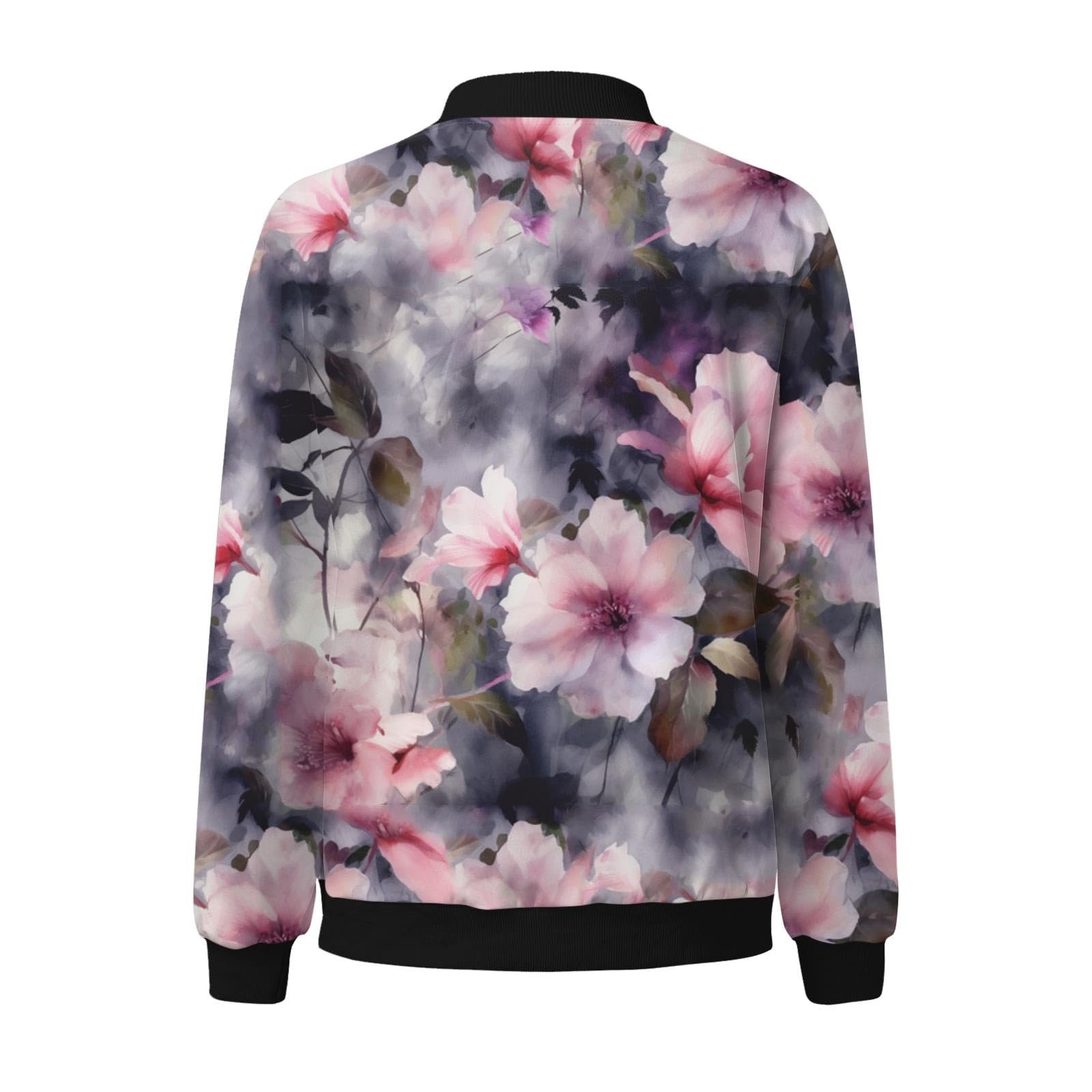 Женская куртка бомбер короткая Blouson Bunt весенняя куртка больших размеров переходная куртка элегантная College короткая куртка весенняя куртка с длинными рукавами легкая летняя куртка на молнии тонкая весенняя куртка приталенная куртка пилота, фото №4