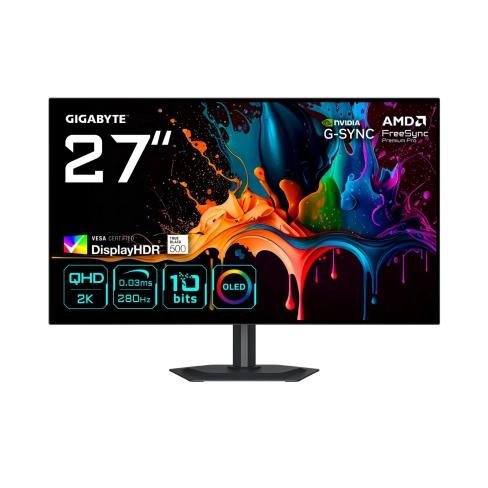 Монитор GIGABYTE MO27Q28G EK, фото №1 Монитор GIGABYTE MO27Q28G EK, фото №1