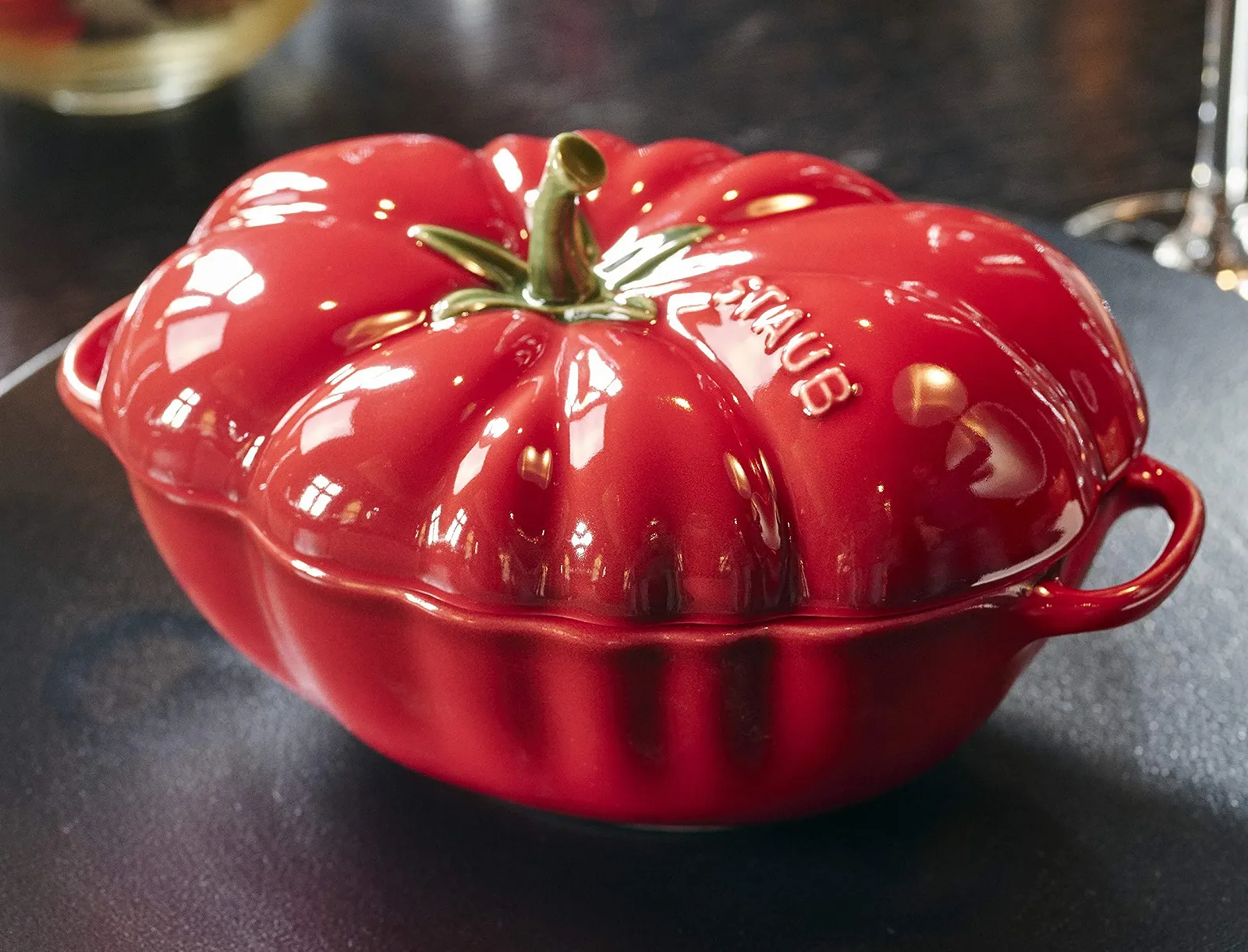 Кокотниця Staub Tomato 405118550 керамічна емальована Червона, фото №5