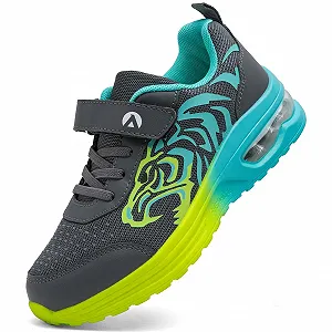 Детские Кроссовки для помещений, для девочек, для бега на улице, легкие дышащие школьные спортивные кроссовки - Фото 1