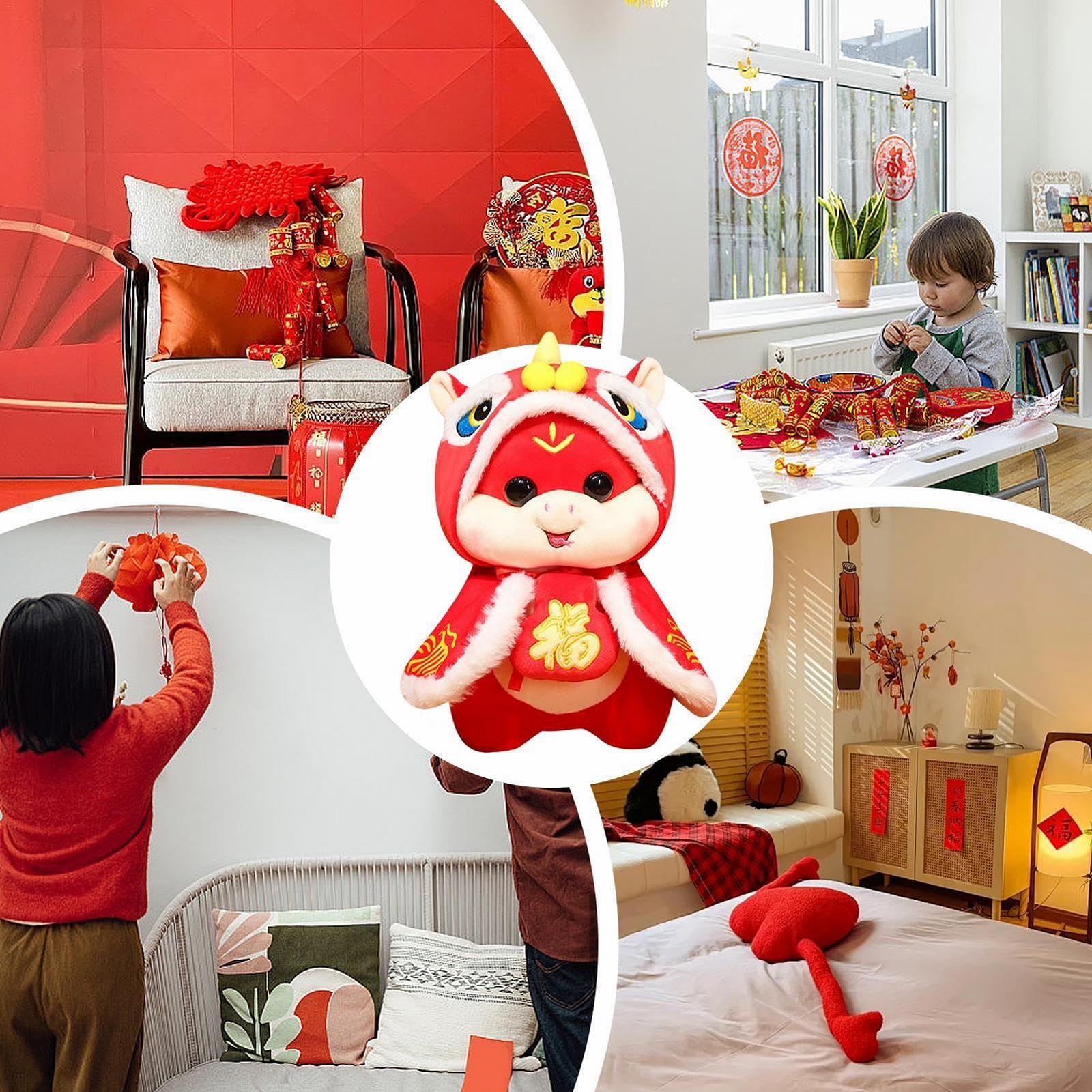 Плюшевая игрушка Змея Год змеи 2025 Плюшевая талисман, фото №4