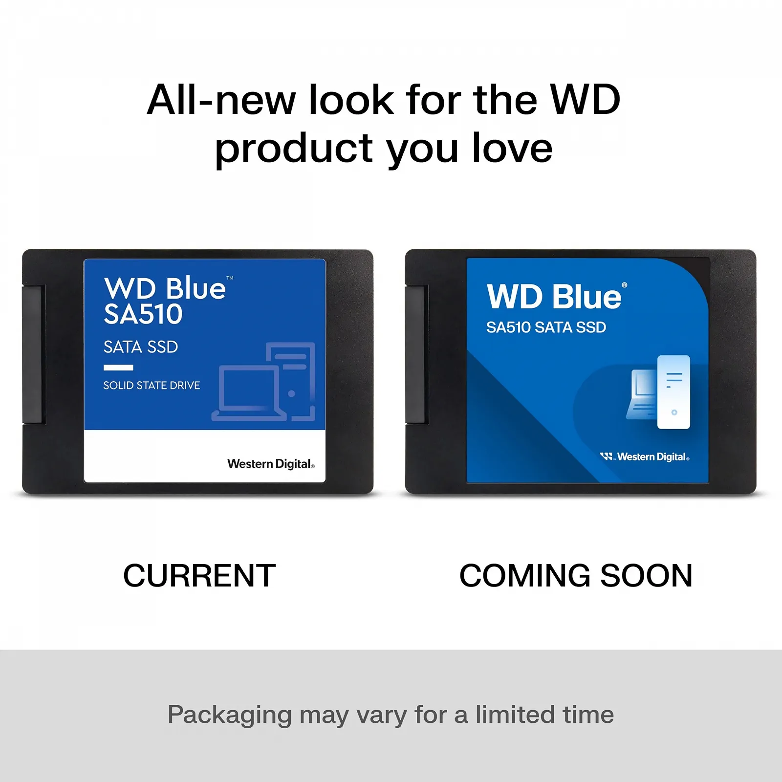 Внутренний SSD WD Blue SA510 1TB 2.5" SATA, фото №6 Внутренний SSD WD Blue SA510 1TB 2.5" SATA, фото №6