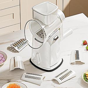 Овощерезка Многофункциональный кухонный помощник для нарезки и натирки synthetic.ua - Фото 1