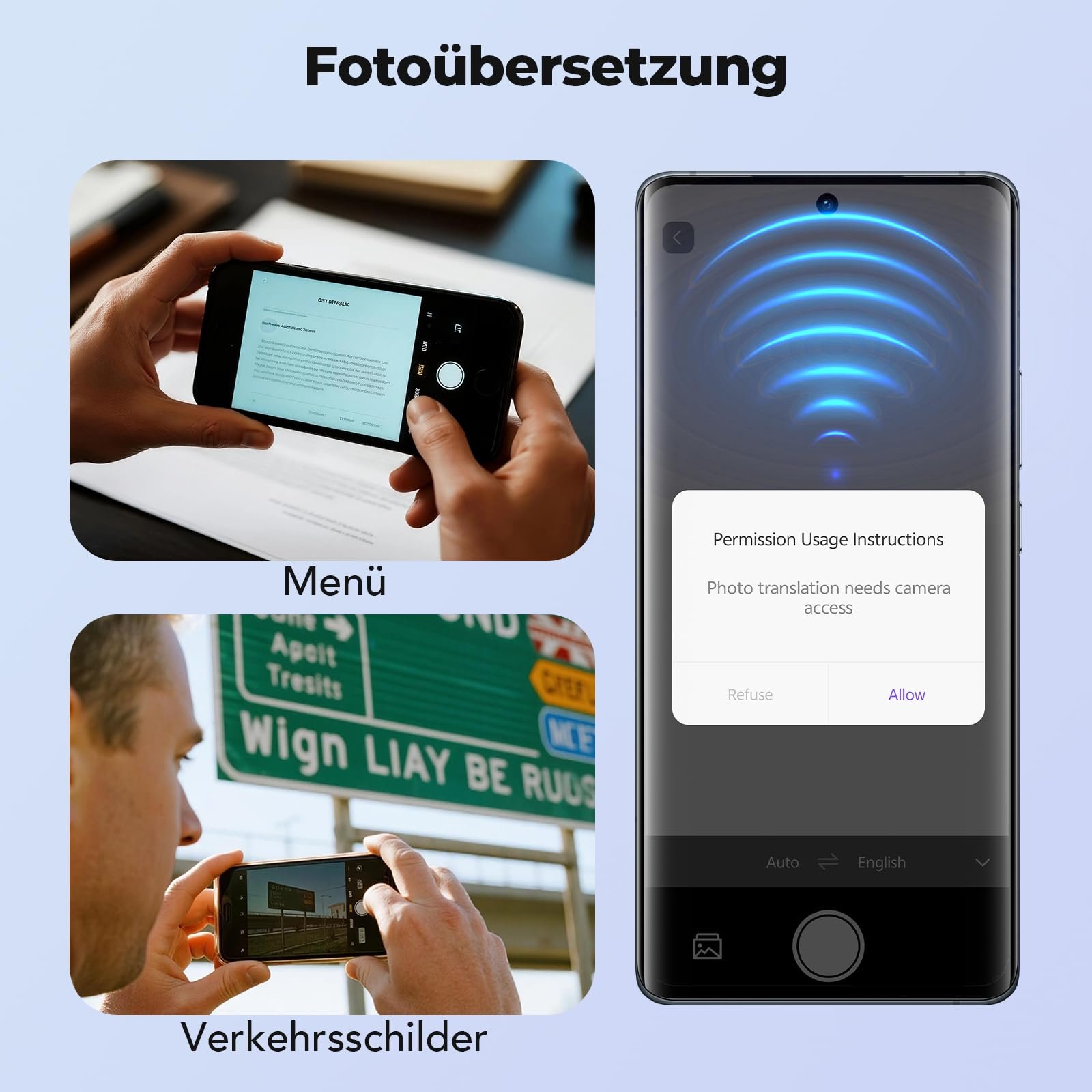 Наушники-переводчики Ki, 3-в-1, с переводом в реальном времени, 150 языков, сенсорный экран, 60 часов для iOS и Android, для путешествий, фото №4