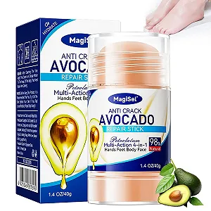 Крем-стик для ног Avocado увлажняющий против трещин для сухой кожи и пяток 40 г - Фото 1