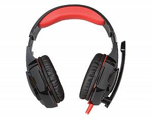 Навушники GDX-8000 VIBRATION SURROUND 7.1 BACKLIT black-red ігрові з мікрофоном USB synthetic.ua - Фото 1