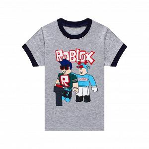 Комплект піжами для хлопчиків Сірий Бавовна з короткими рукавами synthetic.ua - Фото 1