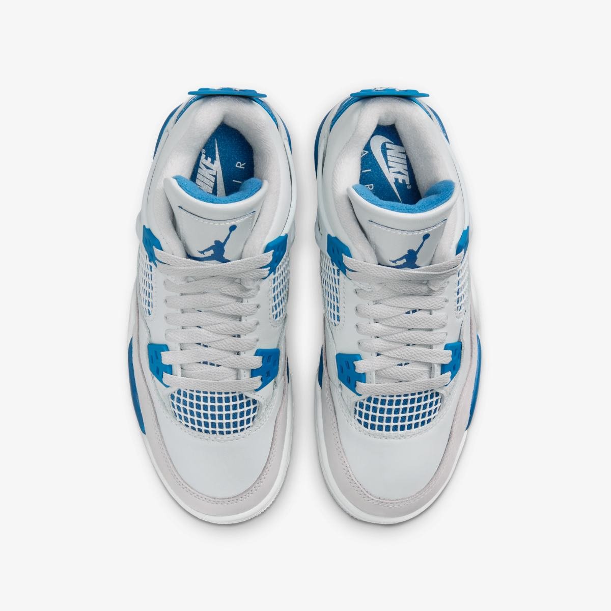 Кросівки Jordan 4 Retro Military Blue (2024) (GS) 38, фото №4