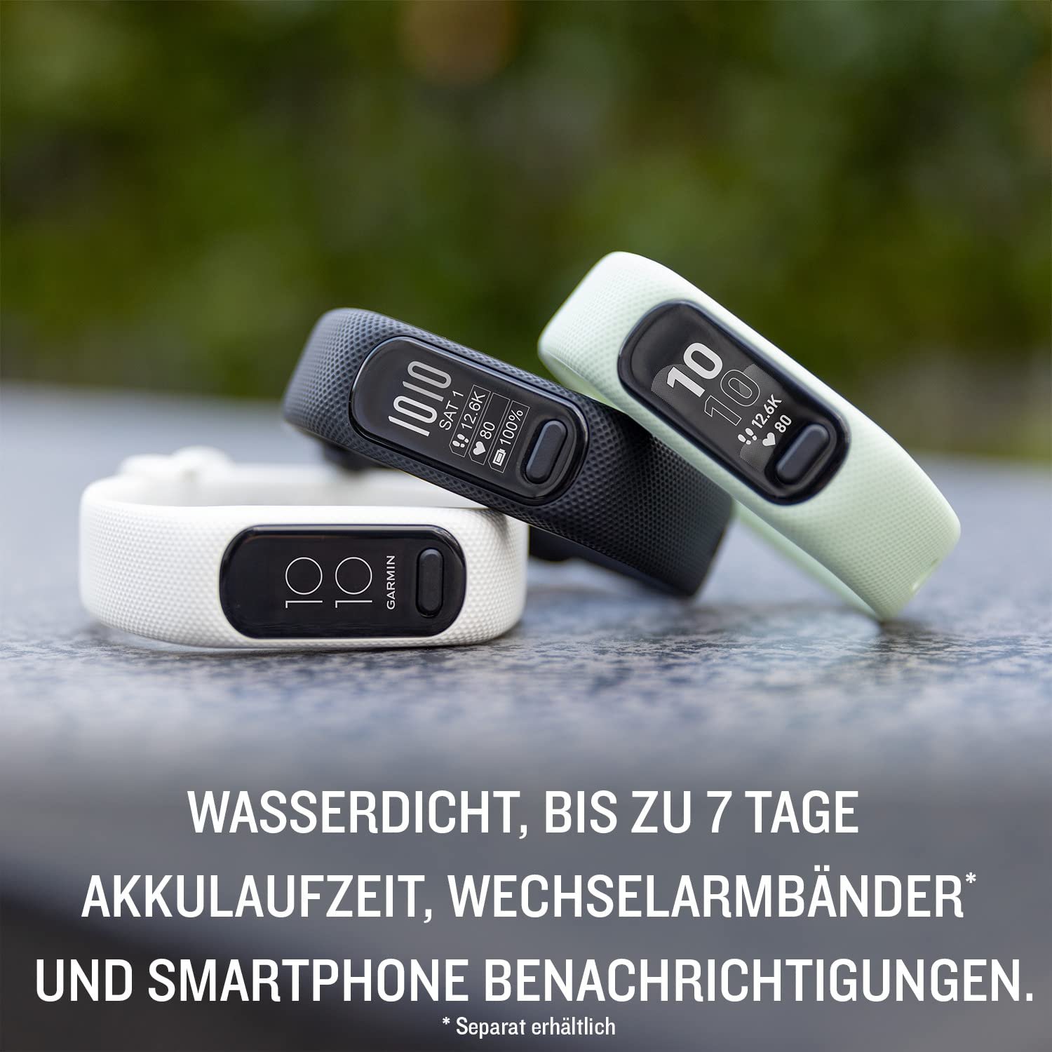 Фитнес-браслет Garmin Vívosmart 5 с большим сенсорным OLED-экраном, монитором качества сна и сердечного ритма, фото №6