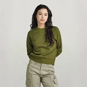 Женский свитер G-Star RAW Raglan Logo Sweater - XL - Фото 1