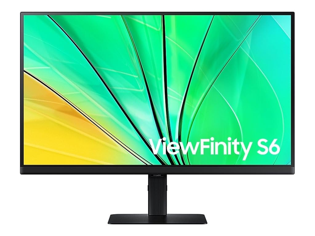 Дисплей LED Samsung ViewFinity S6 S60D 68,6 см (27 дюймов) 2560 x 1440 пикселей Quad HD Черный, фото №1 Дисплей LED Samsung ViewFinity S6 S60D 68,6 см (27 дюймов) 2560 x 1440 пикселей Quad HD Черный, фото №1