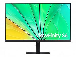 Купити Монітор LED Samsung ViewFinity S6 S60D 68,6 см (27 дюймів) 2560 x 1440 пікселів Quad HD Чорний - Фото 1 Монітор LED Samsung ViewFinity S6 S60D 68,6 см (27 дюймів) 2560 x 1440 пікселів Quad HD Чорний - Фото 1