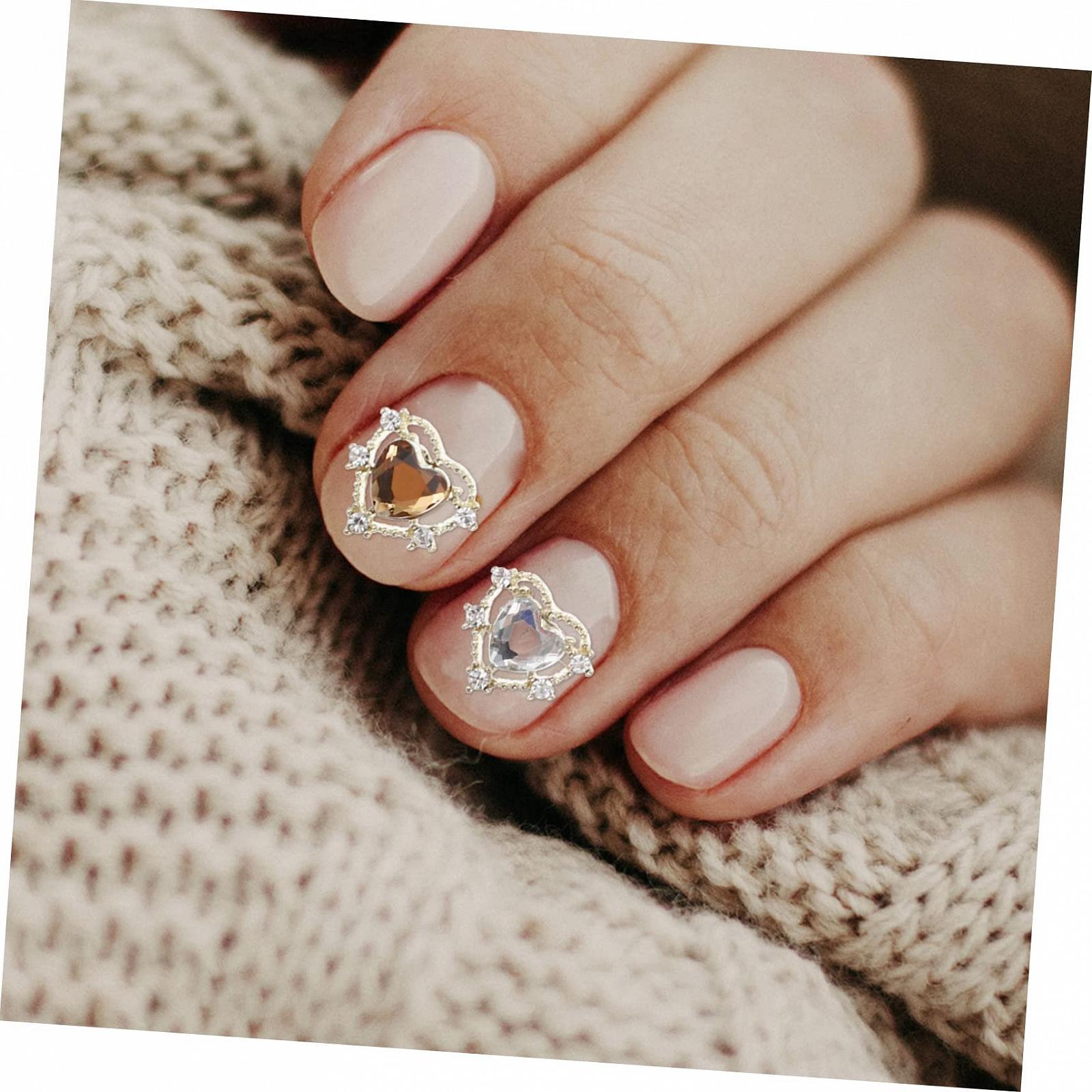 Стрази для нігтів Healeved, 50 шт, різнокольорові, фото №4 Стрази для нігтів Healeved, 50 шт, різнокольорові, фото №4