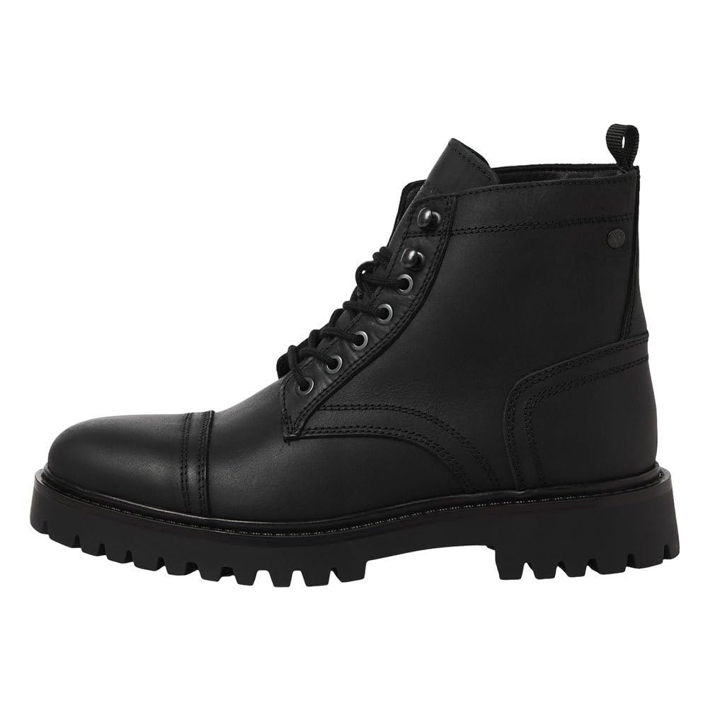 Ботинки JACK & JONES Jfwenzo Leather Boot Sn, фото №1