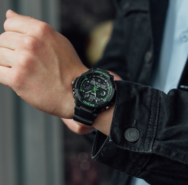 Годинник Skmei S-Shock Green 0931, фото №4