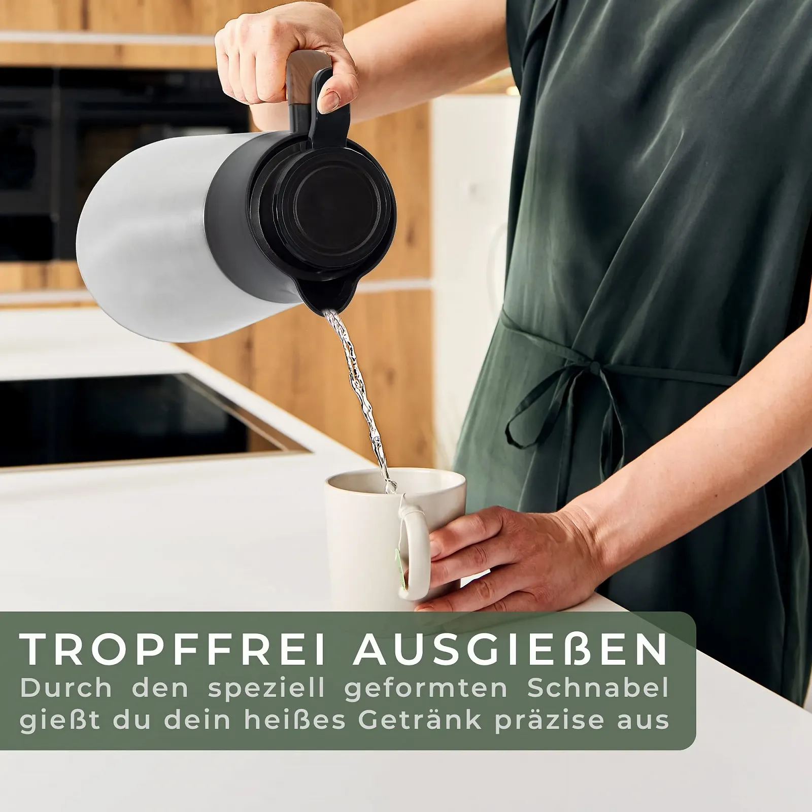 Термос-кавник WALDWERK 1.5 л - Кавник з подвійними стінками з нержавіючої сталі 304, фото №4