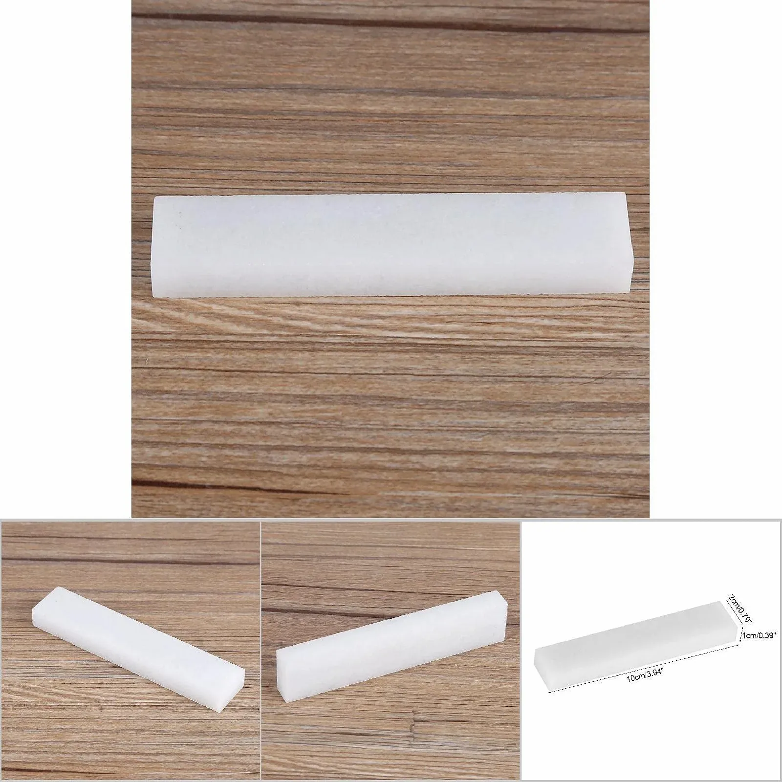 Точильний камінь Yctze White Jade натуральний 8000/10000 грит двосторонній, фото №5