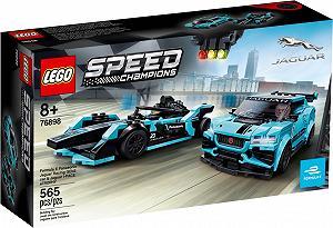 Конструктор LEGO Speed Champions Jaguar Racing GEN2 car & Jaguar I-PACE eTROPHY 76898 - Фото 1