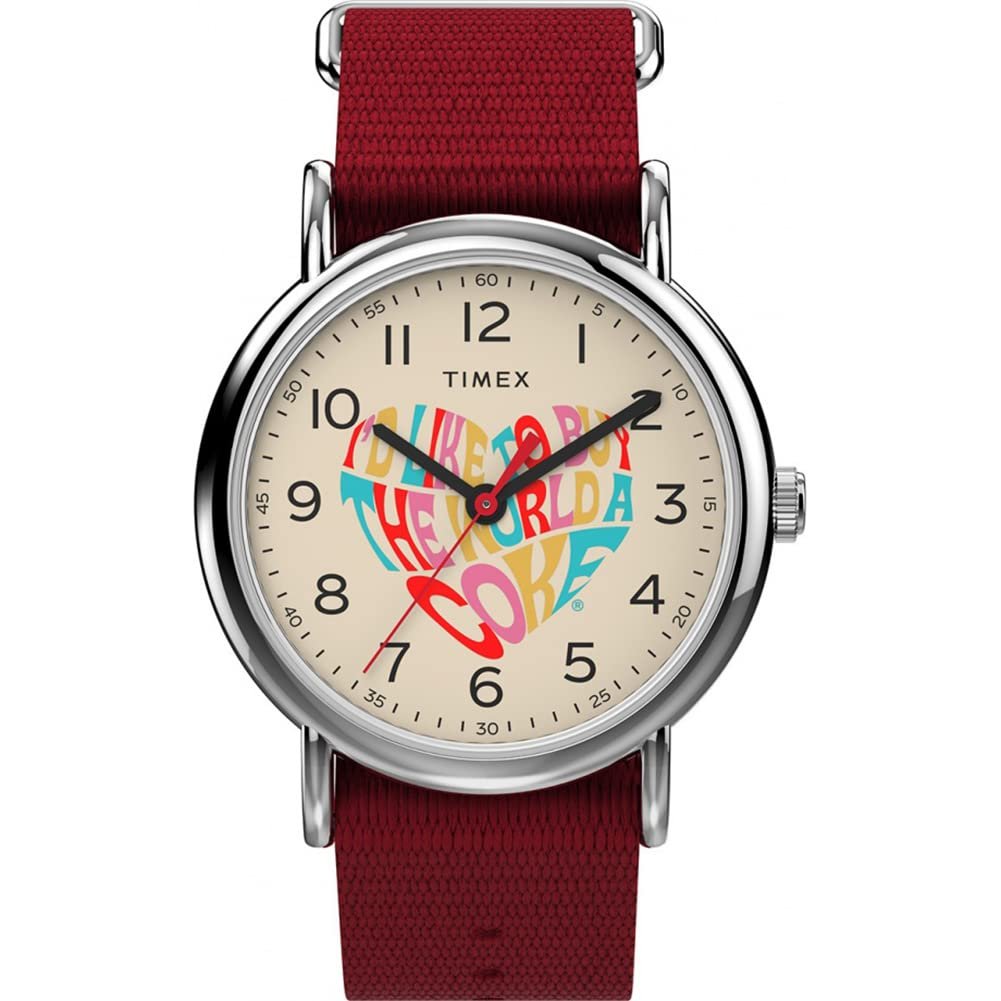 Часы унисекс Timex Weekender x Coca Cola, фото №1