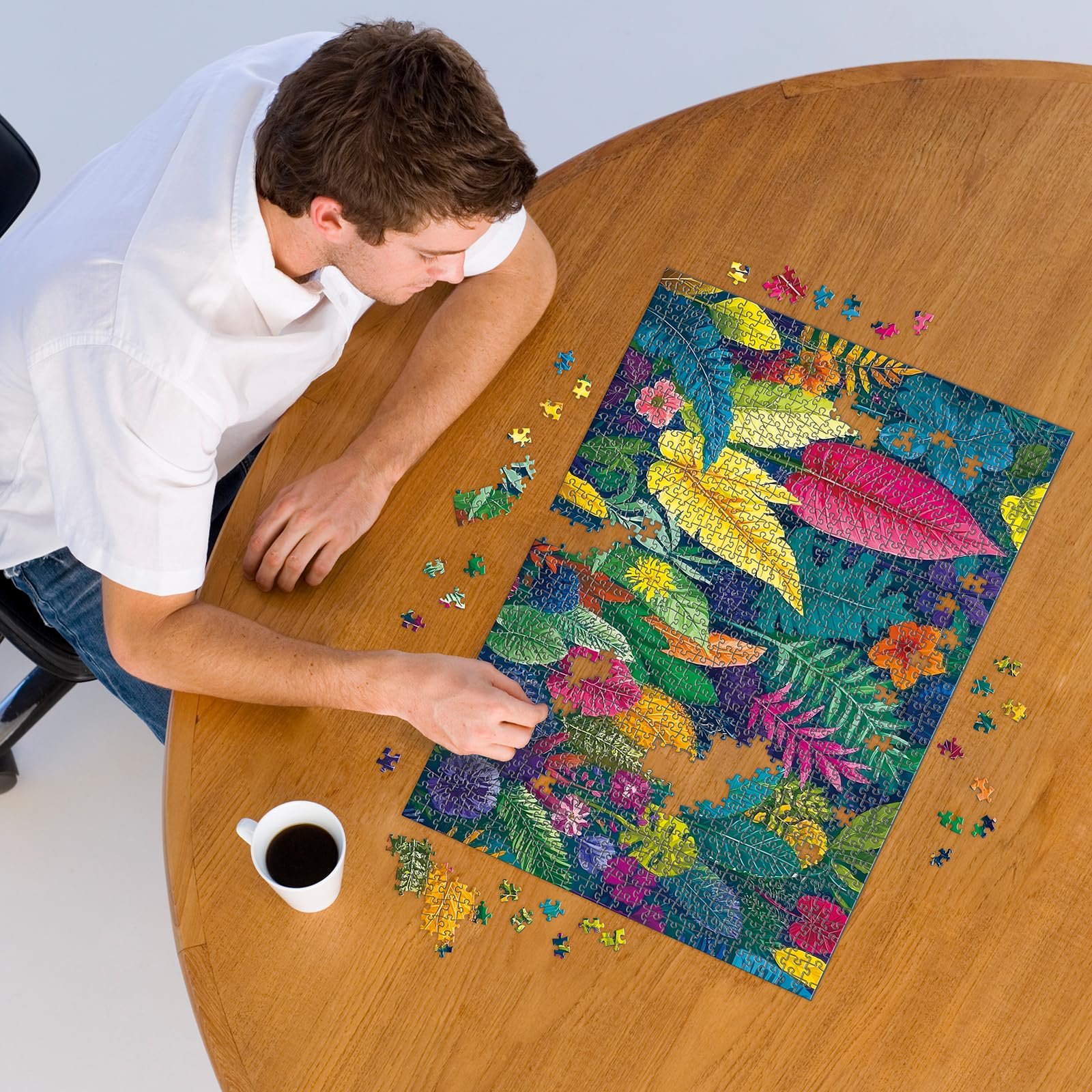 Пазл Hykmy Colourful Jungle 1000 елементів 70 x 50 см, фото №5