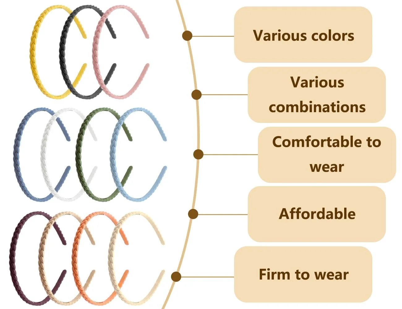 Обруч Тонкий пластиковий, фото №4 Обруч Тонкий пластиковий, фото №4