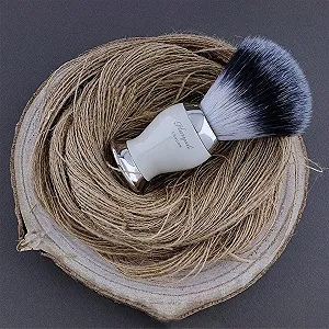 Набор для бритья Brand Box станок, помазок, чаша, подставка Ivory synthetic.ua - Фото 1