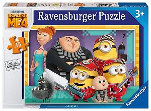 Пазл Ravensburger Міньйони Нікчемний Я 4 35 деталей від 3 років - Фото 1