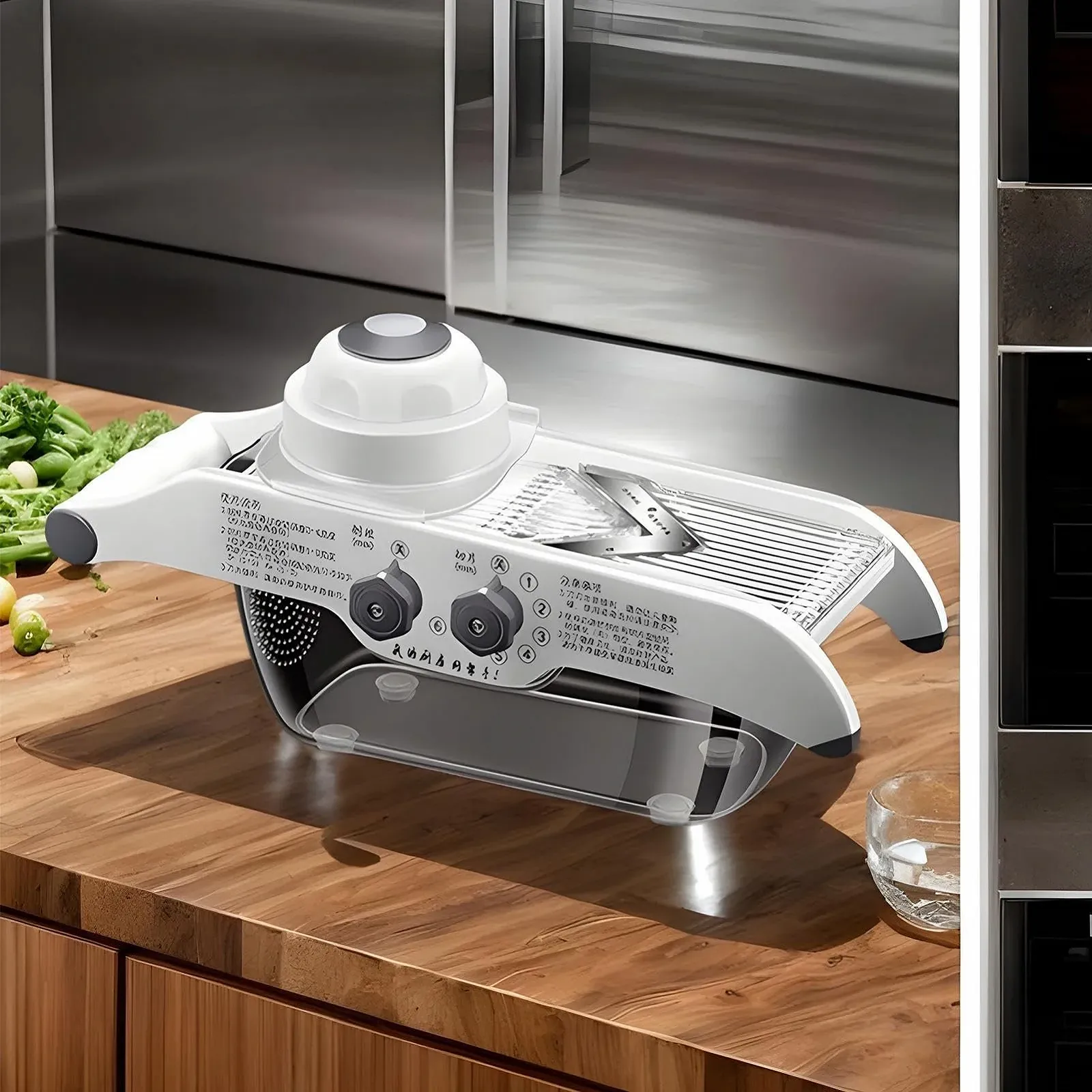 Овощерезка, 5 уровней с контейнером для кухни, дома, улицы, фото №7 Овощерезка, 5 уровней с контейнером для кухни, дома, улицы, фото №7