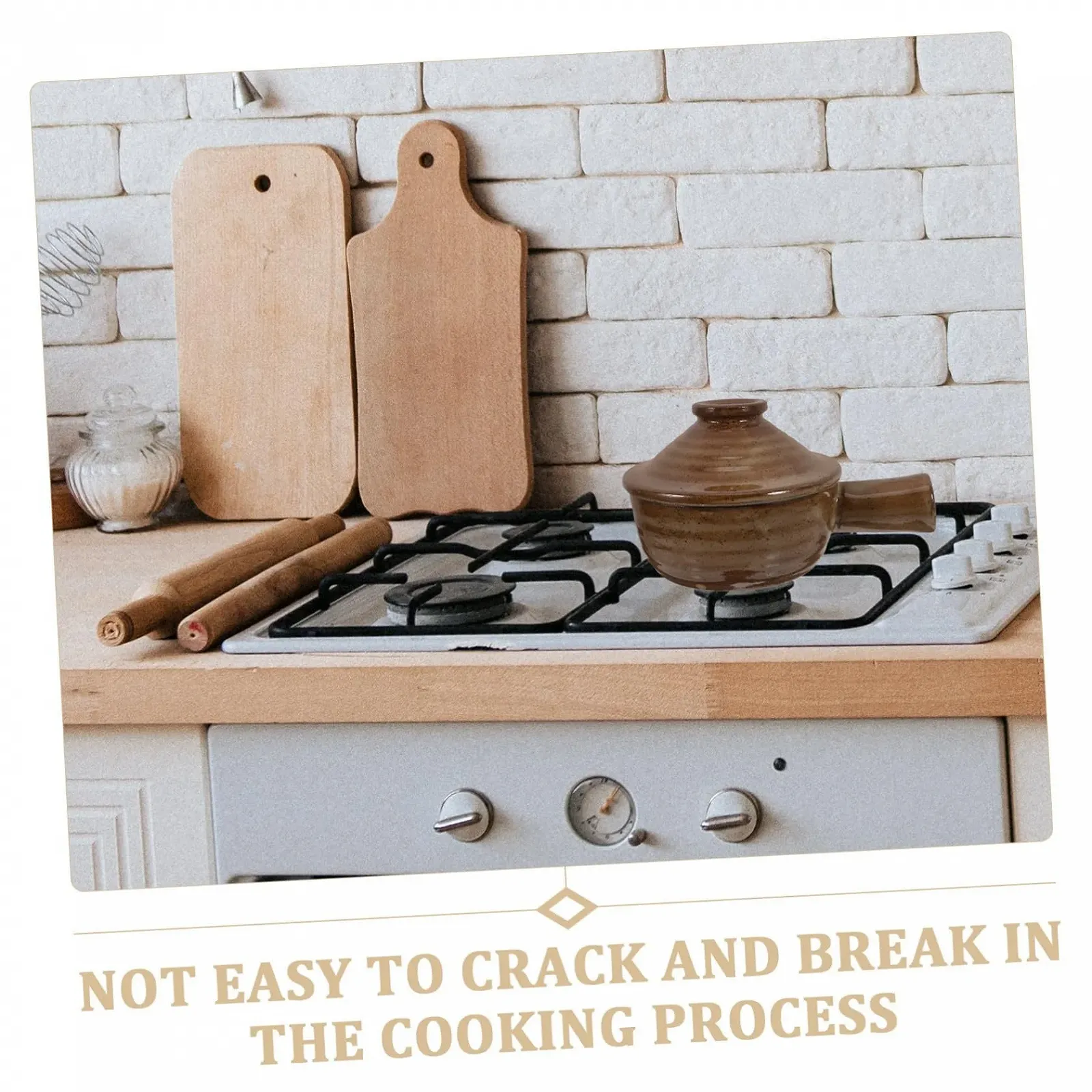 Кастрюля-сотейник LIFKOME с крышкой термостойкая легкая бесшовная с антипригарным покрытием, фото №9