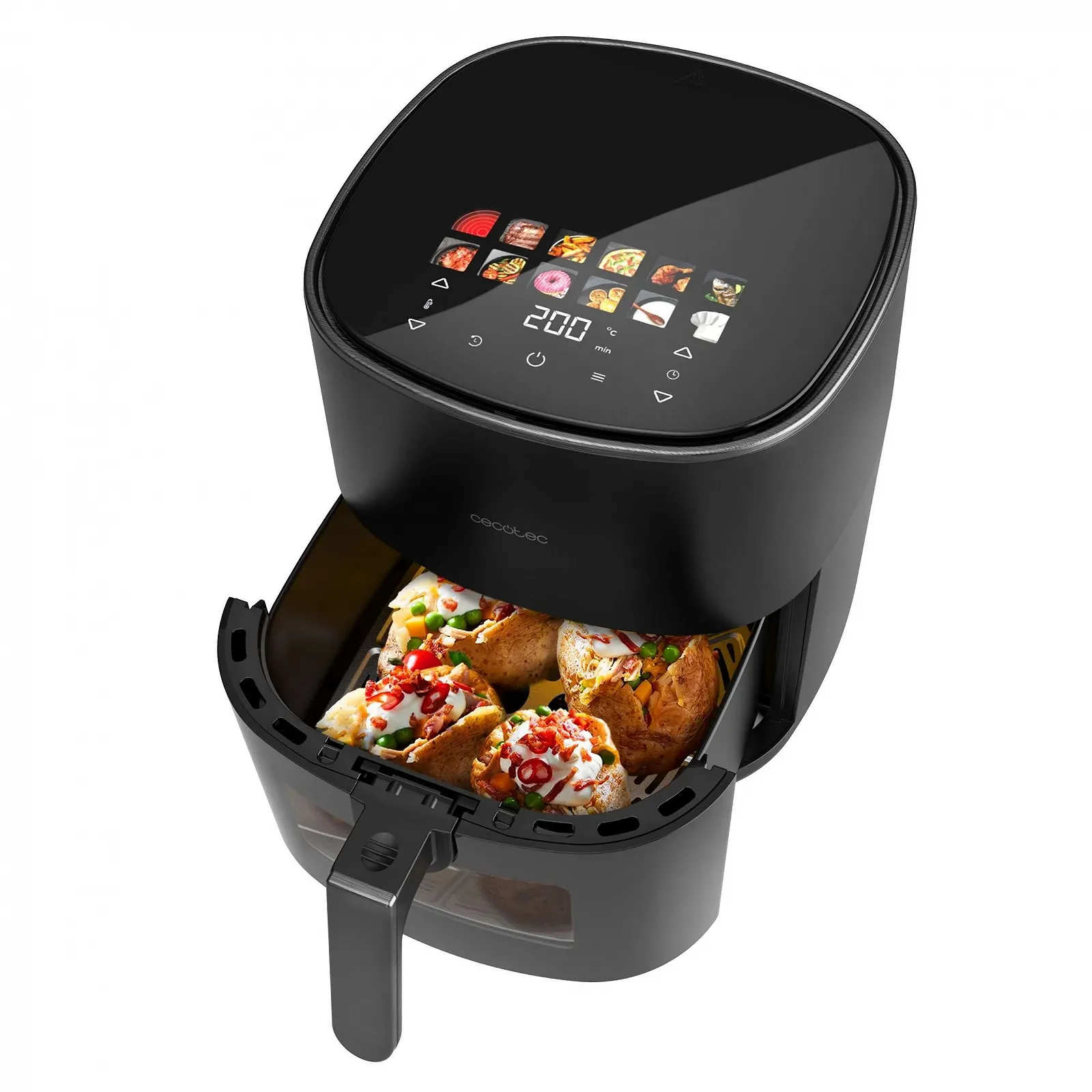 Мультипечь-гриль Cecotec Cecofry&Grill Duoheat 6500 6.5 л 2200 Вт 40-200°C 12 программ, фото №2 Мультипечь-гриль Cecotec Cecofry&Grill Duoheat 6500 6.5 л 2200 Вт 40-200°C 12 программ, фото №2