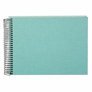 Фотоальбом Спиральный goldbuch Bella Vista Черные страницы Лен Кофе Бронза synthetic.ua - Фото 1