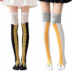 Шкарпетки з курячими лапками 2 пари - Фото 1