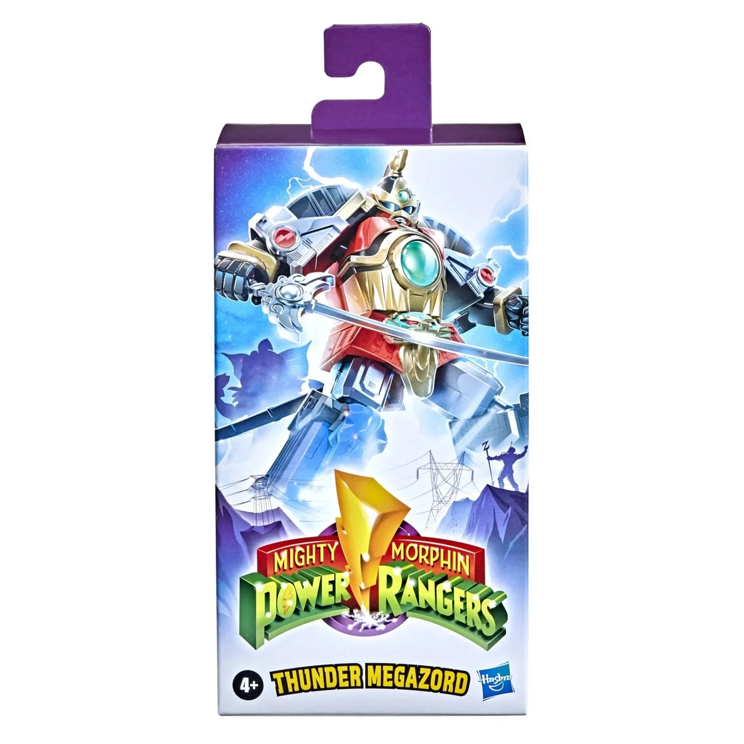 Фигурка Power Rangers Mighty Morphin Thunder Megazord 15 см, фото №1