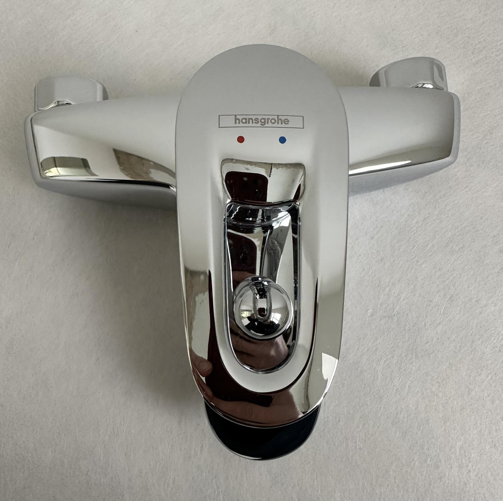 Змішувач одноважільний для ванни з коротким виливом Hansgrohe колекція Metropol E хром 14410000, фото №2