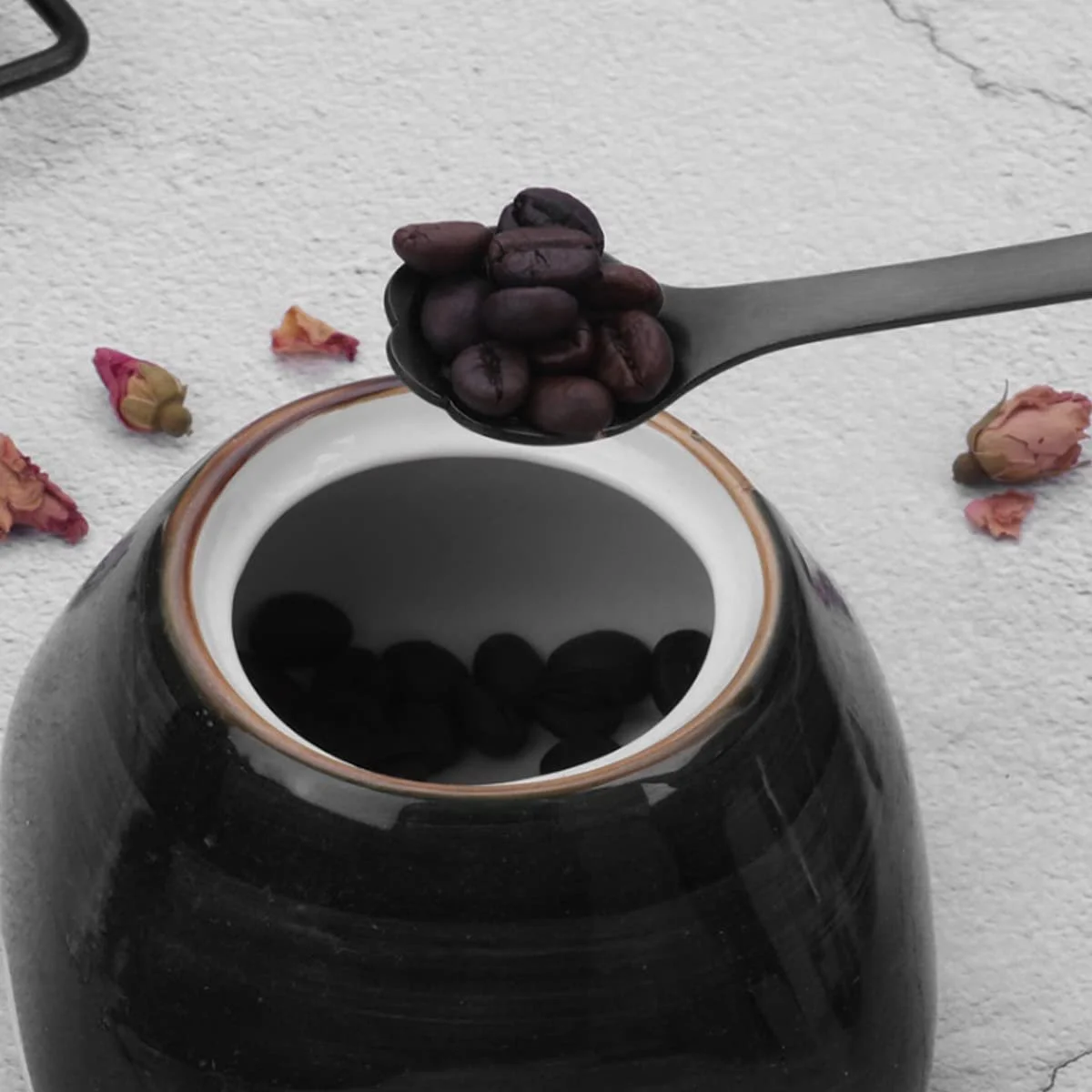 Ложка Кавова Tomedeks Котяча лапка 14.7 см x 28 мм (4 шт. в упаковці), фото №5