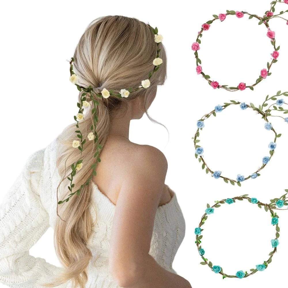 Венок для волос Цветочный, фото №5
