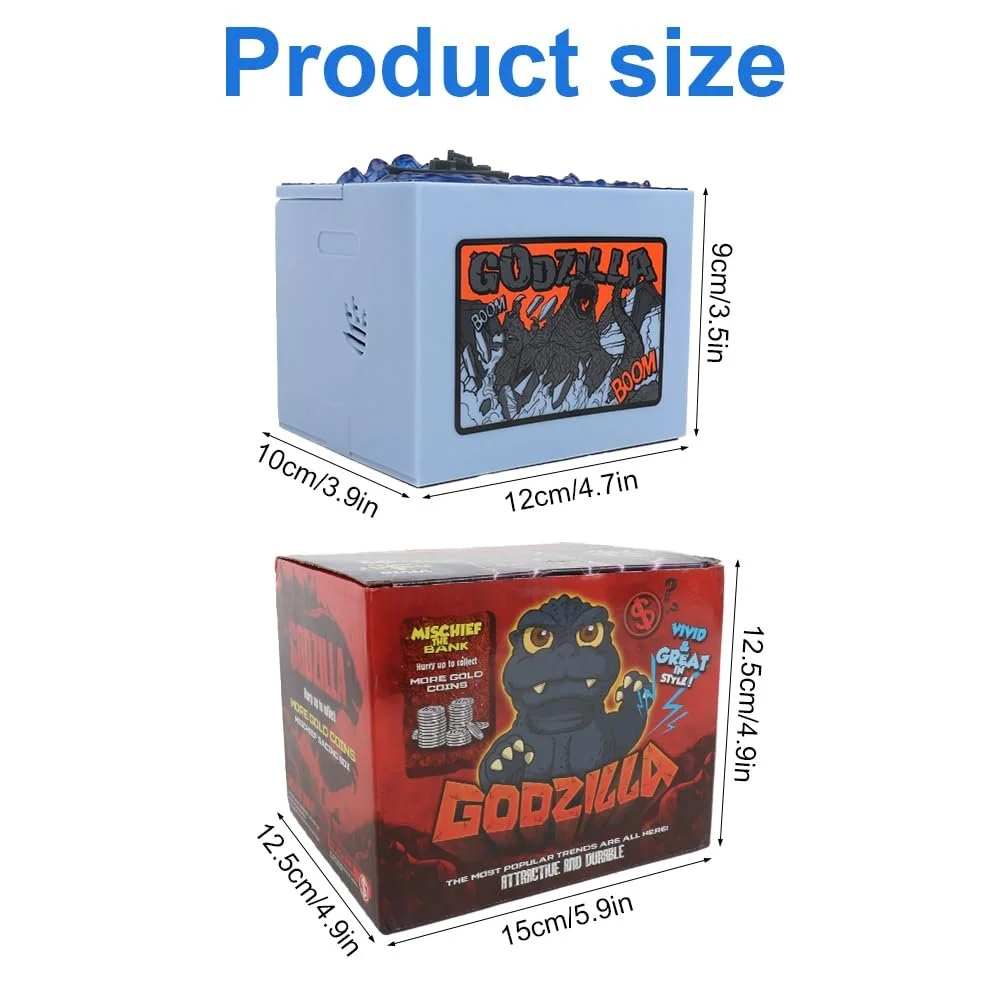 Скарбничка електронна Dinosaur Money Box, фото №2