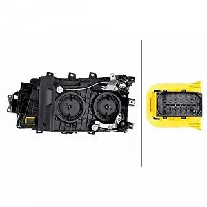 Фара основная HELLA 1EE 014 540-061 для SCANIA правая synthetic.ua - Фото 1