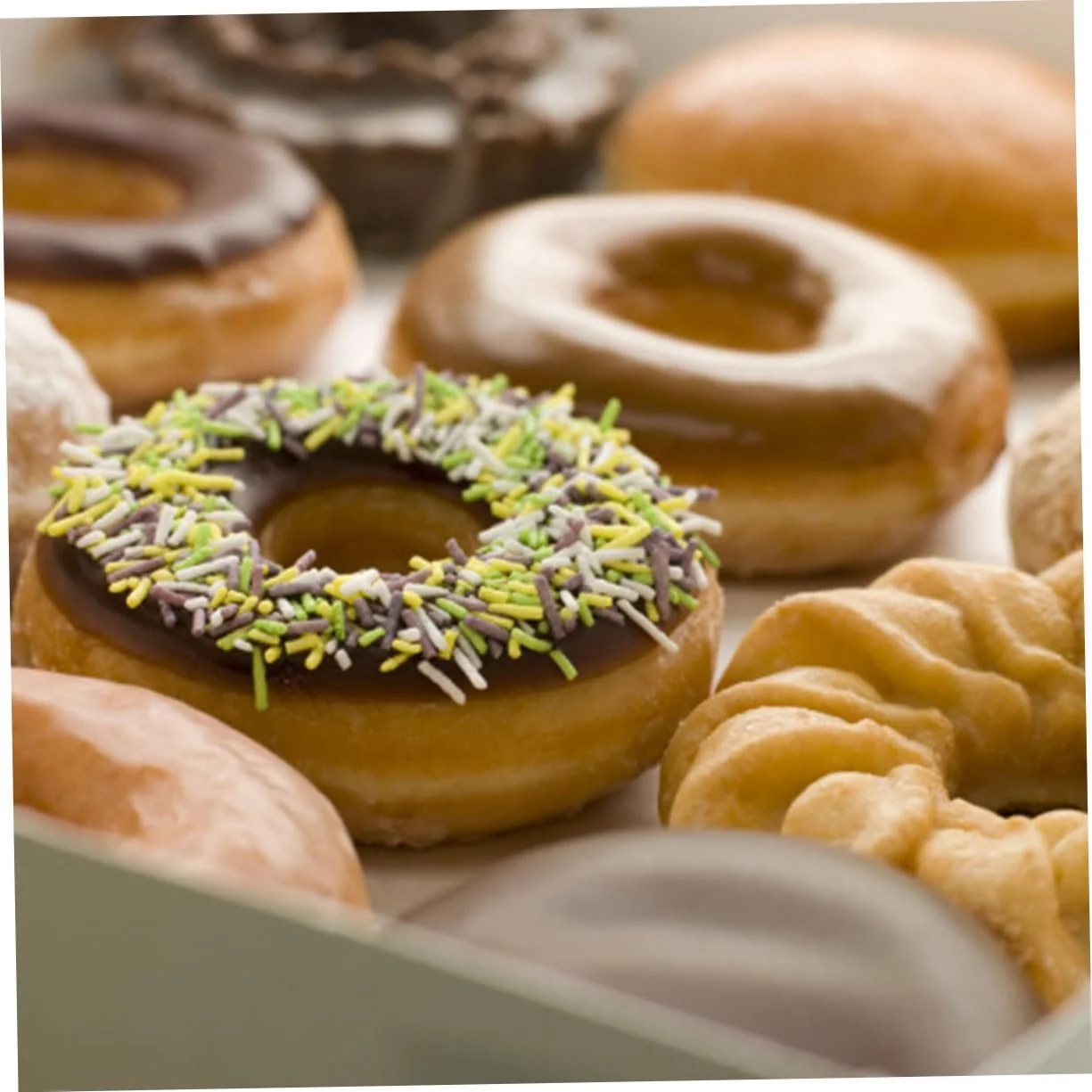 Формы для выпечки пончиков INOOMP Набор 3 шт Пластик без BPA Сердце Цветок и Круг, фото №9