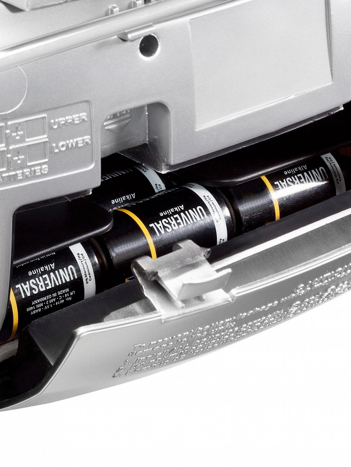 Портативний CD-радіоприймач Karcher RR 510N CD/MP3-плеєр FM-радіо Касетний MP3 USB 2.0, фото №4