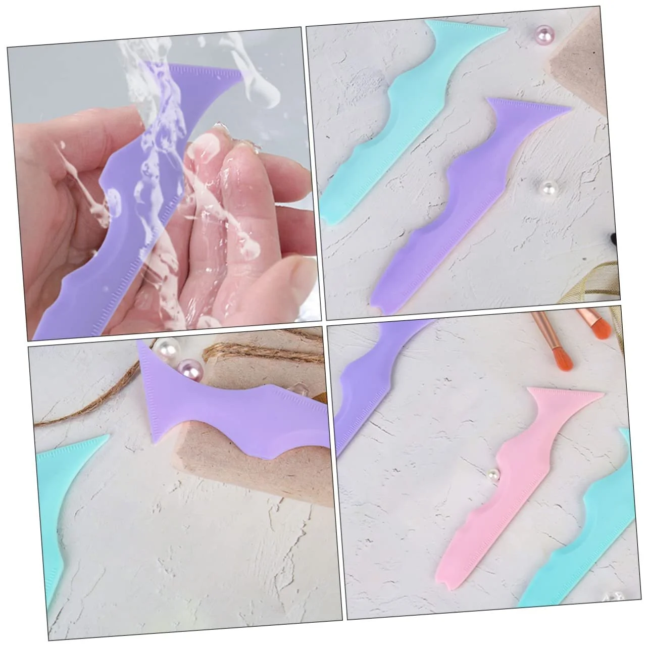 Лінійка для макіяжу Beavorty Силіконова для очей, фото №2